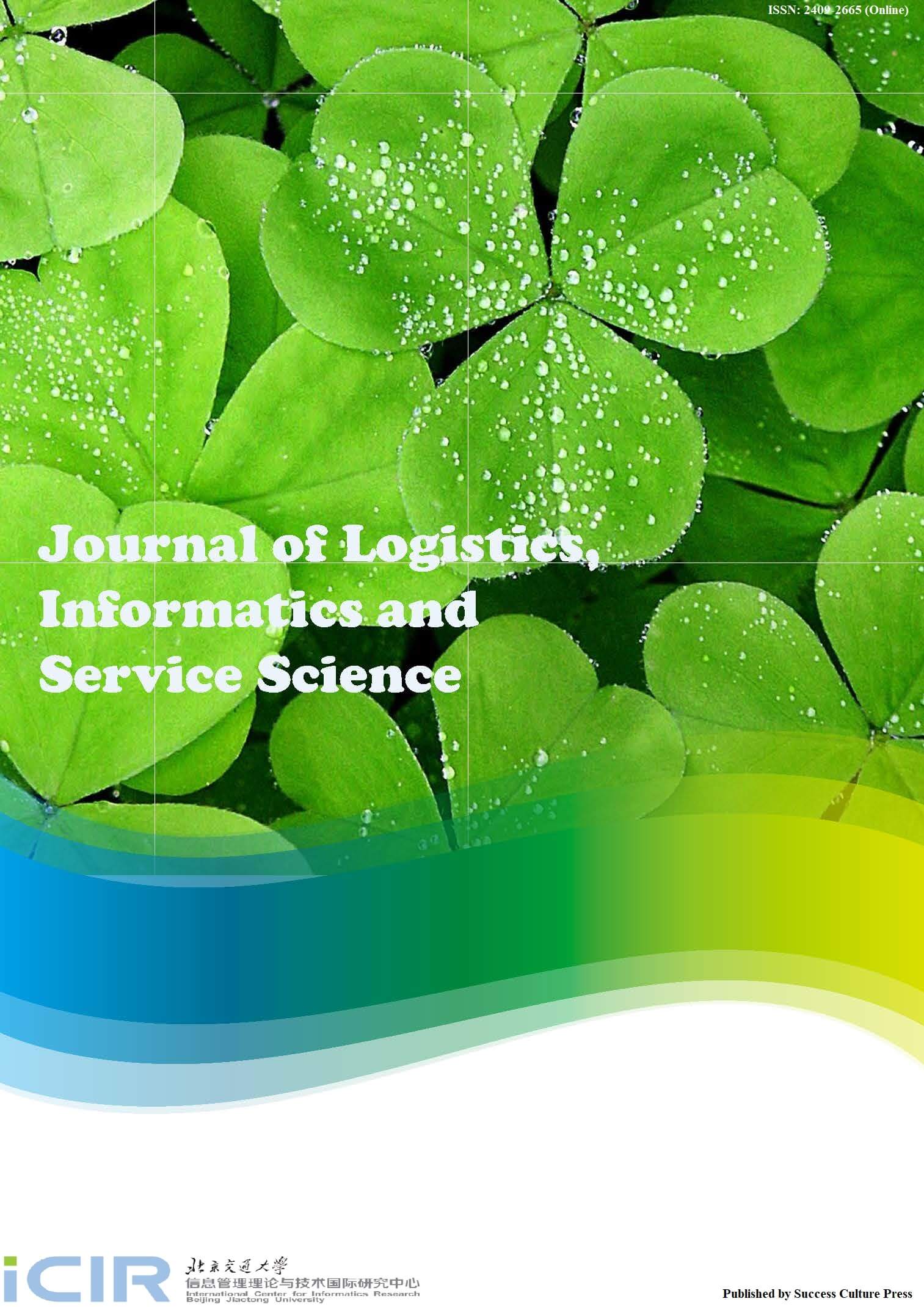  Journal of Logistcs, Informatics and Service Science